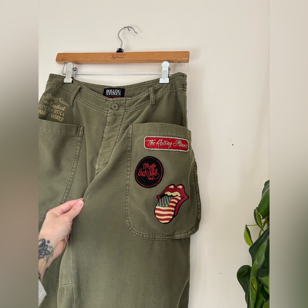 Lucky Brand Rolling Stones Utility Pants in Olive - Picture 5 of 8